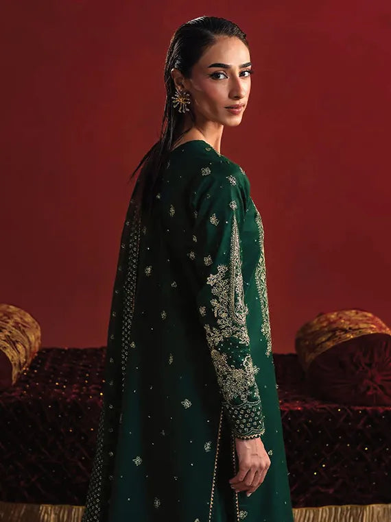 SHAGUN by Neeshay Embroidered RawSilk Collection 2025 (01-MEHVAR)