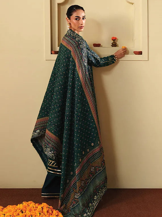 SHAGUN by Neeshay Embroidered RawSilk Collection 2025 (05-SAROSH)