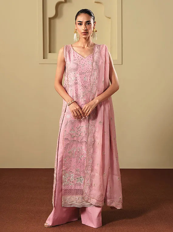 SHAGUN by Neeshay Embroidered RawSilk Collection 2025 (08-ARMEEN)