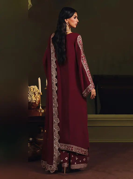 SUROOR by Ramsha Embroidery Festive Formal By Ramsha Collection'26 (SR-103 Laal)
