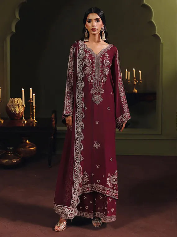 SUROOR by Ramsha Embroidery Festive Formal By Ramsha Collection'26 (SR-103 Laal)