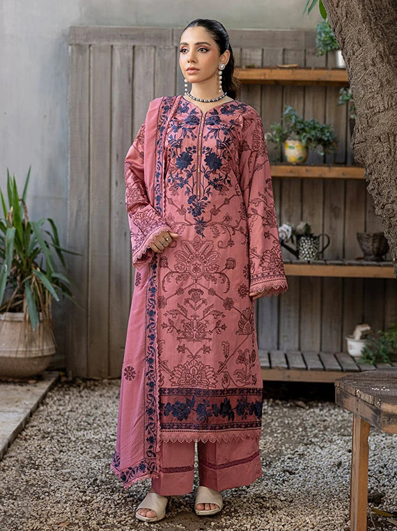 Saffron Embroidered Viscose Unstitched Collection 2026 by Azam Arts (D-2316)