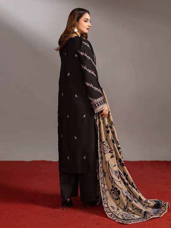 Saffron Embroidered Viscose Collection 2025 Vol-03 by Azam Arts (D-02)