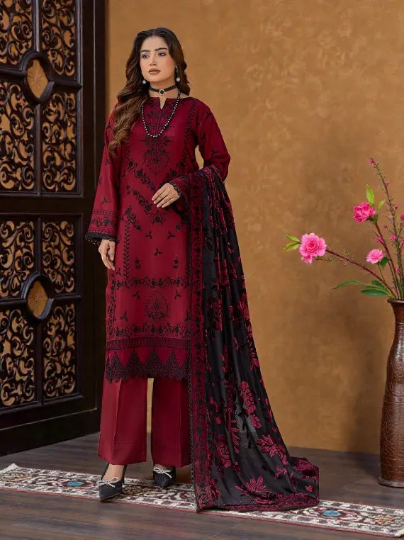 Saffron Luxe Palachi Collection 2025 Vol-04 by Azam Arts (D-2038)