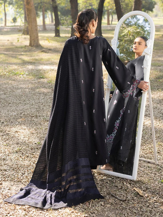 Sanam Saeed Dhanak Embroidered Collection 2026 (D-03)