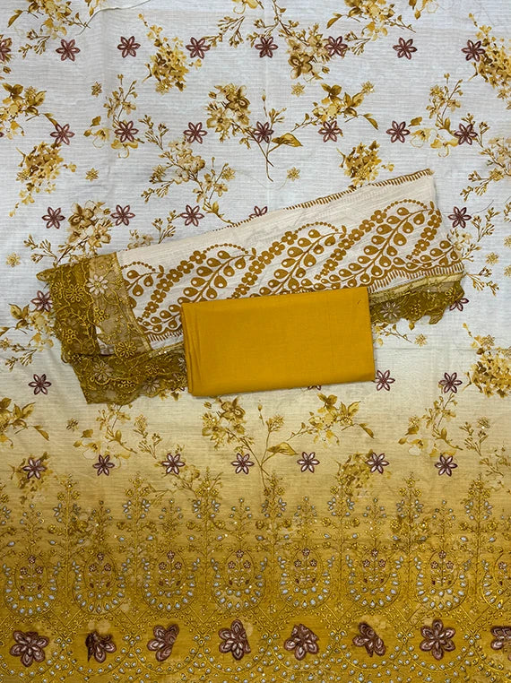 Sanober Embroidered Lawn Edit 2026 Vol-26DB22 (D-03)