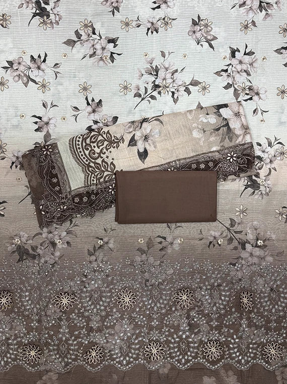 Sanober Embroidered Lawn Edit 2026 Vol-26DB22 (D-06)