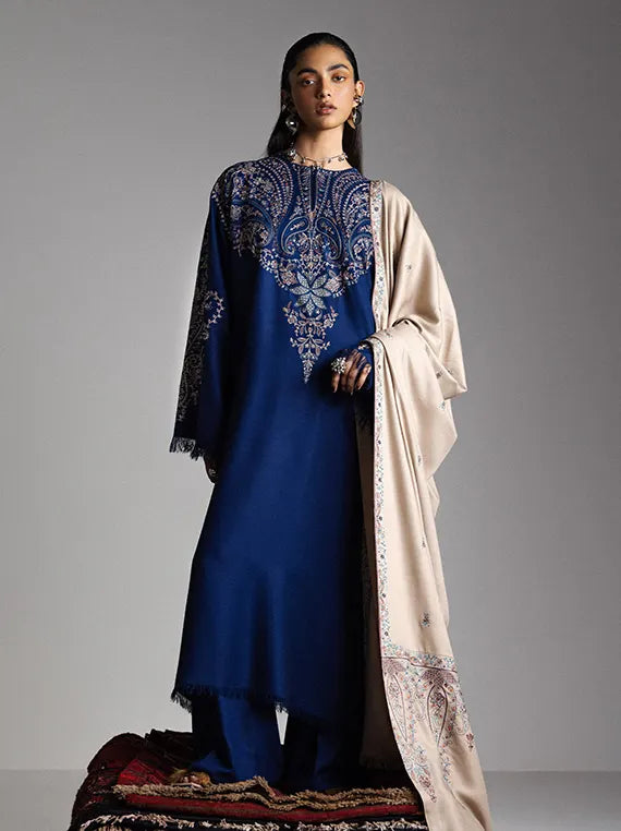 Saraab by Zara Shahjahan Unstitched Luxury Marina Collection 26 (SAMARKAND-D6)