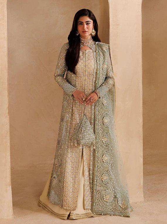 Sardinia Bridals Embroidered Organza Unstitched Collection'26 (ELYSIA)