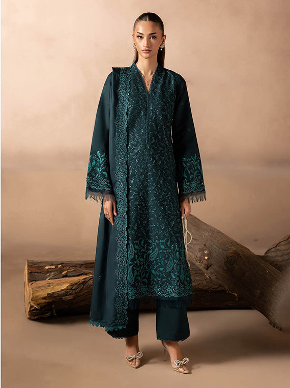 Sareen Premium Chikankari Viscose Collection 2025 By Rajbari (D-08)