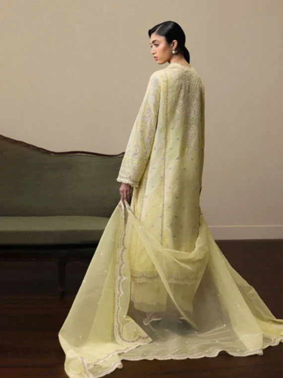 Satori by Zara Shahjahan Luxury Lawn Collection 2026 (HINATA)