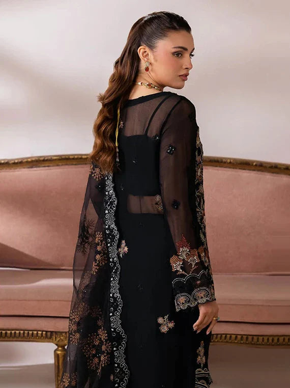 Satrangi by Ramsha Chiffon Embroidered Collection 2026 (ST-105)