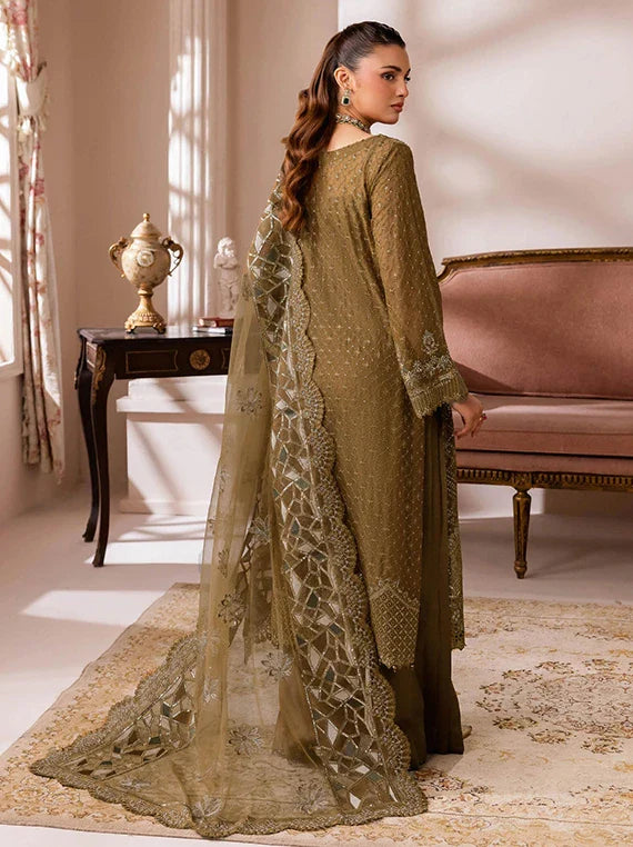 Satrangi by Ramsha Chiffon Embroidered Collection 2026 (ST-107)