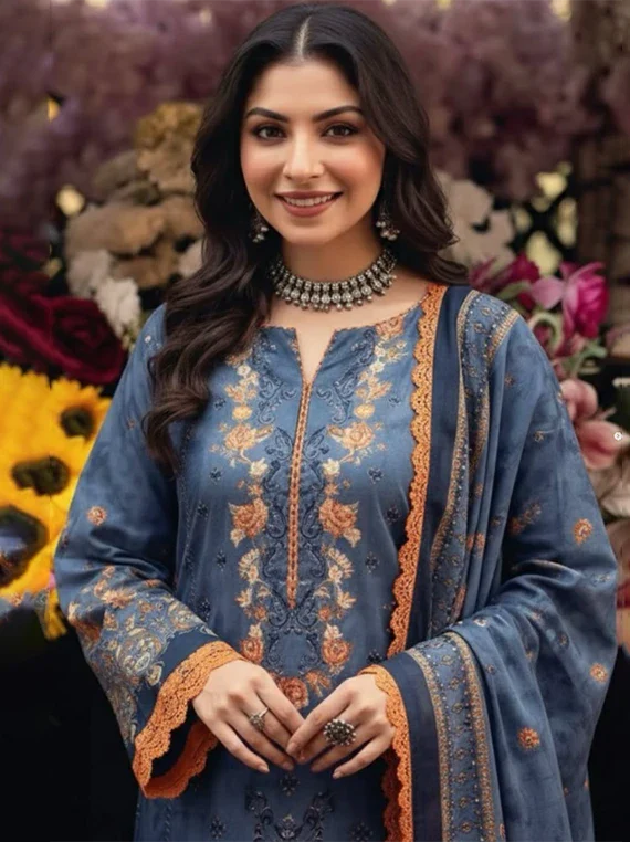 Saugaat by Eleganza Premium Lawn Collection 2026 Vol-70 (D-03)
