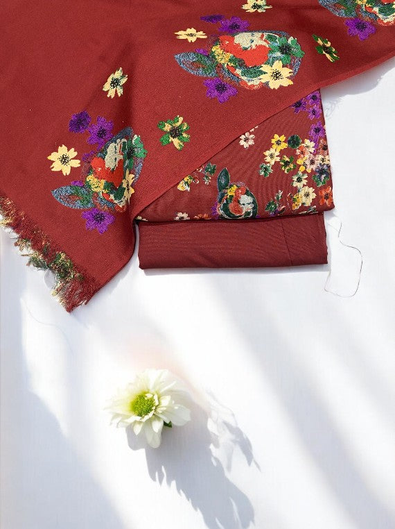 Seasonal Warmth Luxury Printed Marina Edit 2025 Vol-MD12 (MD12-01)