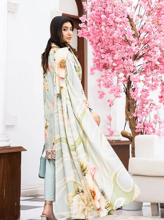Sephora Print Zari Leather Peach Collection 2025 (D-03) – Umar Poshak