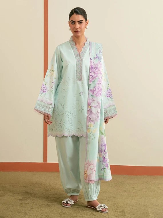Seran Essentials Printed Lawn Collection 2026 Vol-02 (D10-VIANNE)