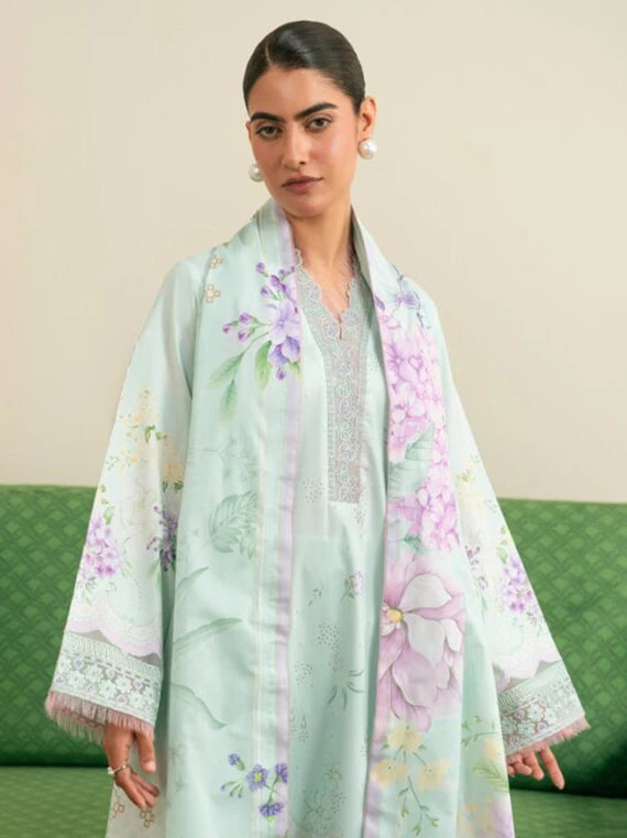 Seran Essentials Printed Lawn Collection 2026 Vol-02 (D10-VIANNE)