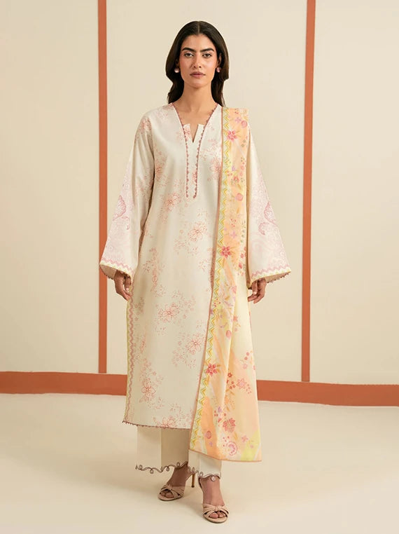 Seran Essentials Printed Lawn Collection 2026 Vol-02 (D6-MAELLE)