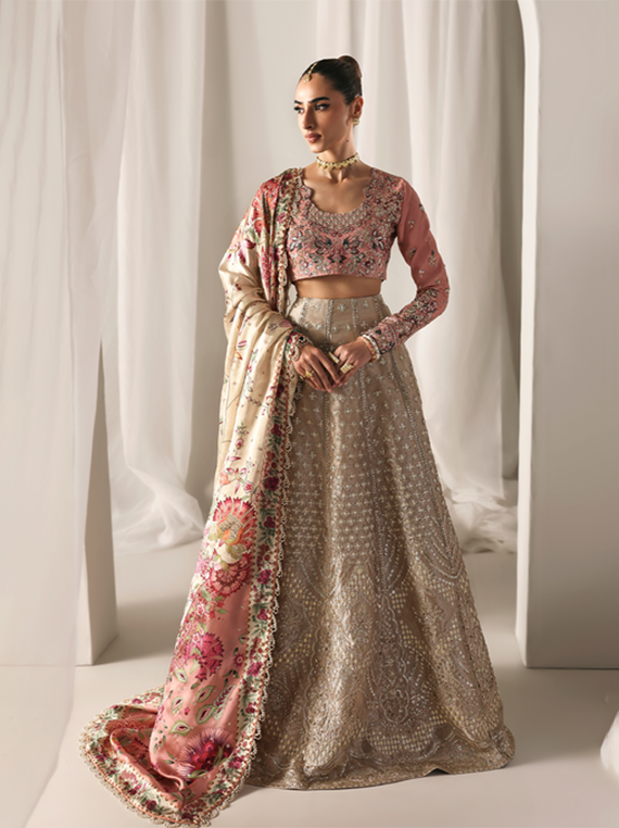 Serein By Emaan Adeel Premium Embroidered Raw Silk Collection 2025 (SOFT GLIMMER)