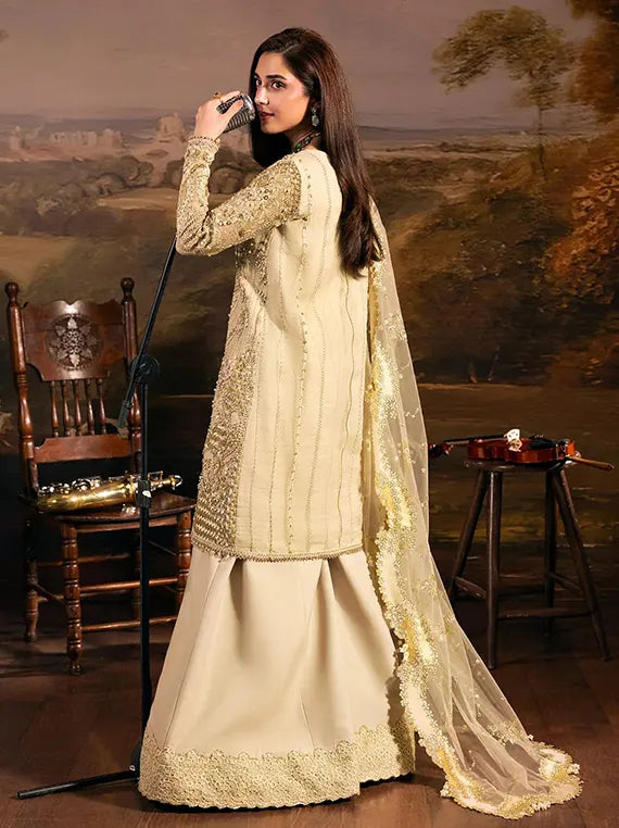 Serenade by Elaf Unstitched Embroidered Organza Formal Collection'26 (EHM-01 OPERA)