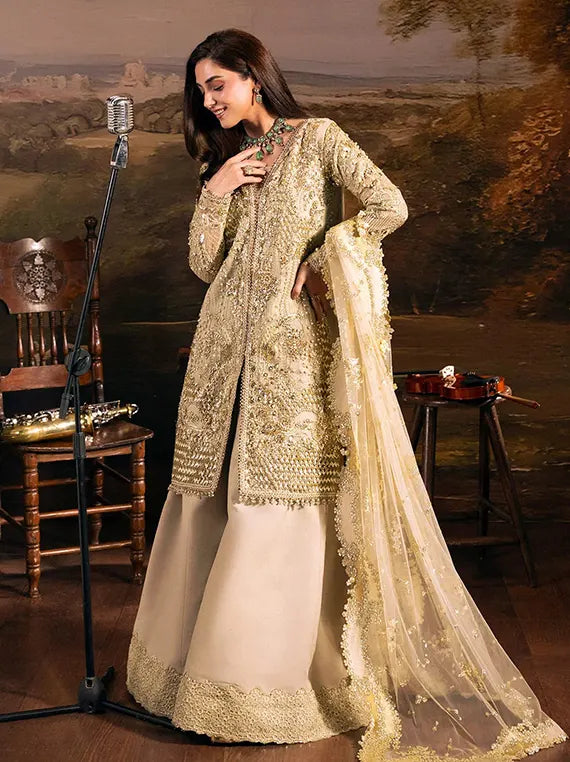 Serenade by Elaf Unstitched Embroidered Organza Formal Collection'26 (EHM-01 OPERA)
