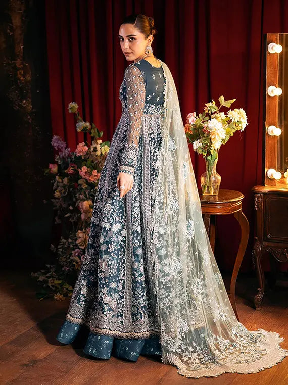Serenade by Elaf Unstitched Embroidered Organza Formal Collection'26 (EHM-02 MELODIE)