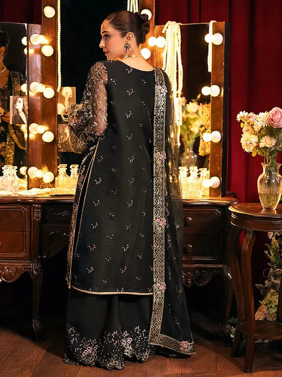 Serenade by Elaf Unstitched Embroidered Organza Formal Collection'26 (EHM-05 MASQUERADE)