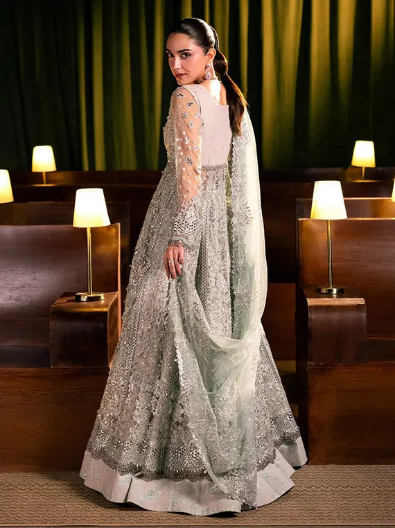 Serenade by Elaf Unstitched Embroidered Organza Formal Collection'26 (EHM-06 MOONVEIL)