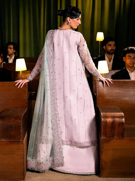 Serenade by Elaf Unstitched Embroidered Organza Formal Collection'26 (EHM-09 OPHELIA)