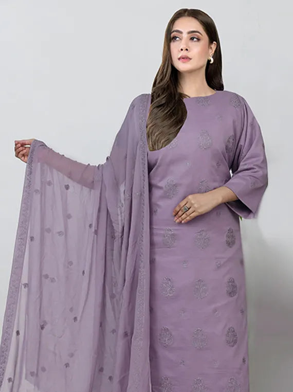 Shafaq Lawn Collection 2025 Vol-02 By Chawla Fabrics (D-02)