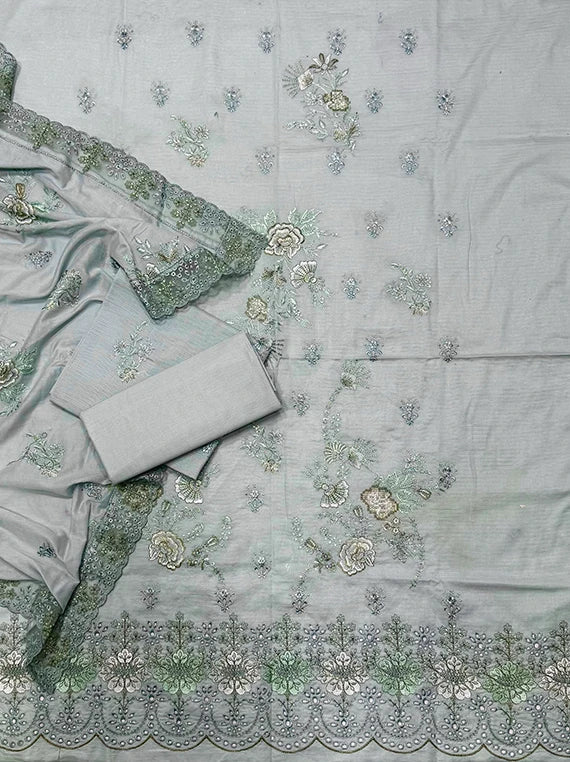 Shaista Luxury Embroidered Lawn Edit26 Vol-26DG09 (D-01)