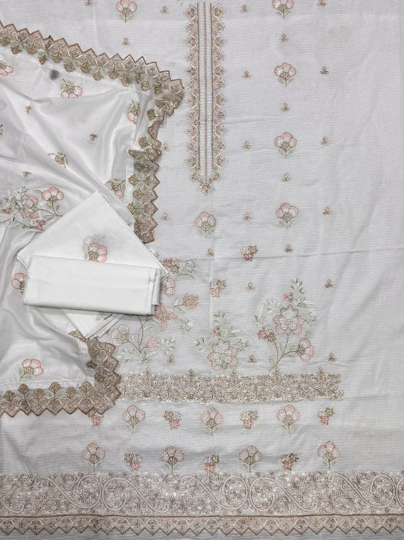 Shaista Luxury Embroidered Lawn Edit26 Vol-26DG09 (D-03)