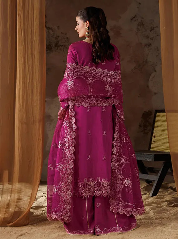 Shehnai by Ramsha Unstitched Embroidered Rawsilk Collection'26 V-02 (SS-202)