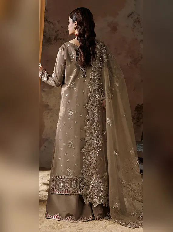 Shehnai by Ramsha Unstitched Embroidered Rawsilk Collection'26 V-02 (SS-207)