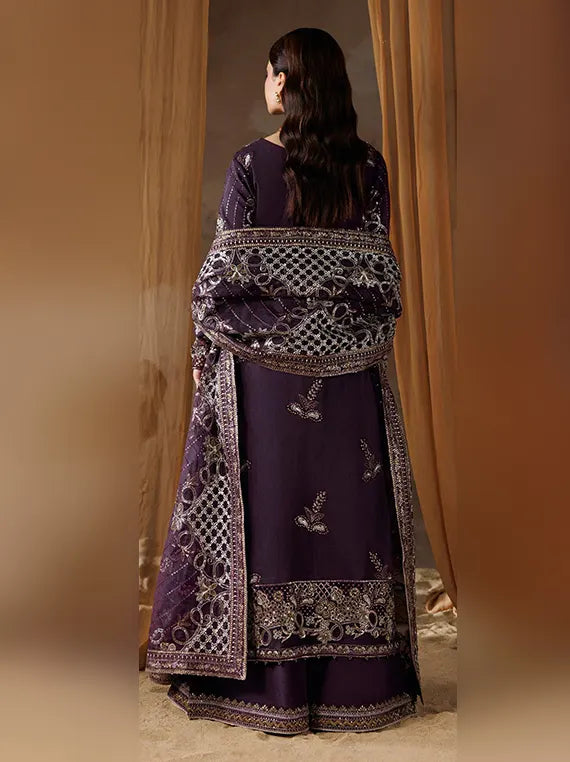 Shehnai by Ramsha Unstitched Embroidered Rawsilk Collection'26 V-02 (SS-208)
