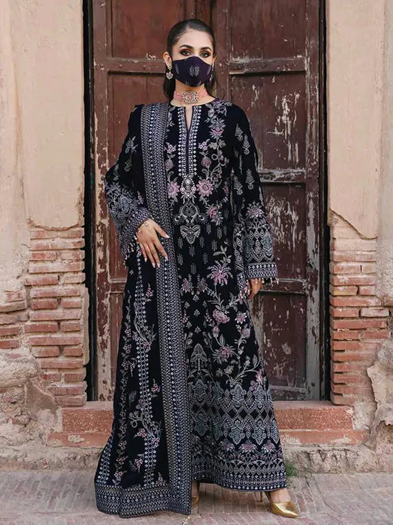 Siara Sheirn Velvet By Flossie Collection'26 (V-104)