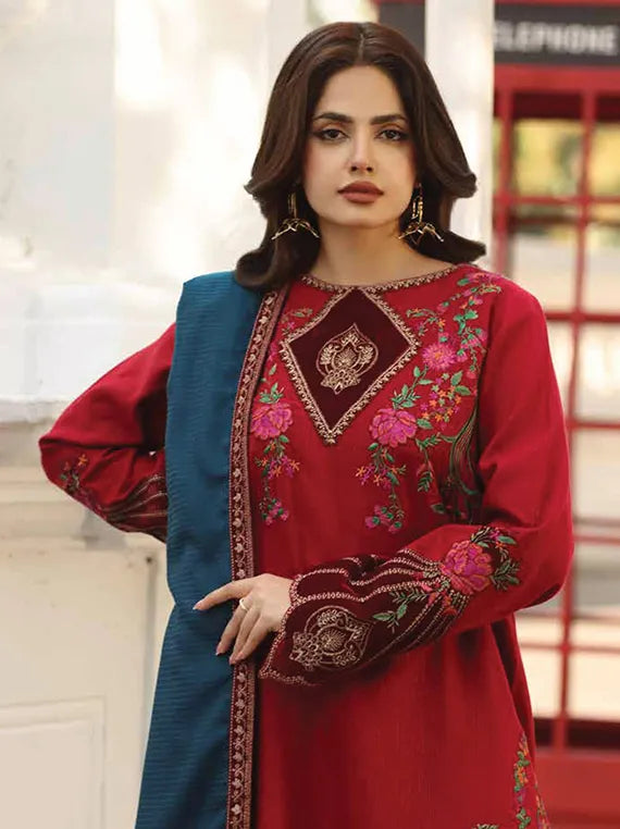 Signature  by Charizma Peach Leather with Velvet Collection 2025 (CSW5-02)