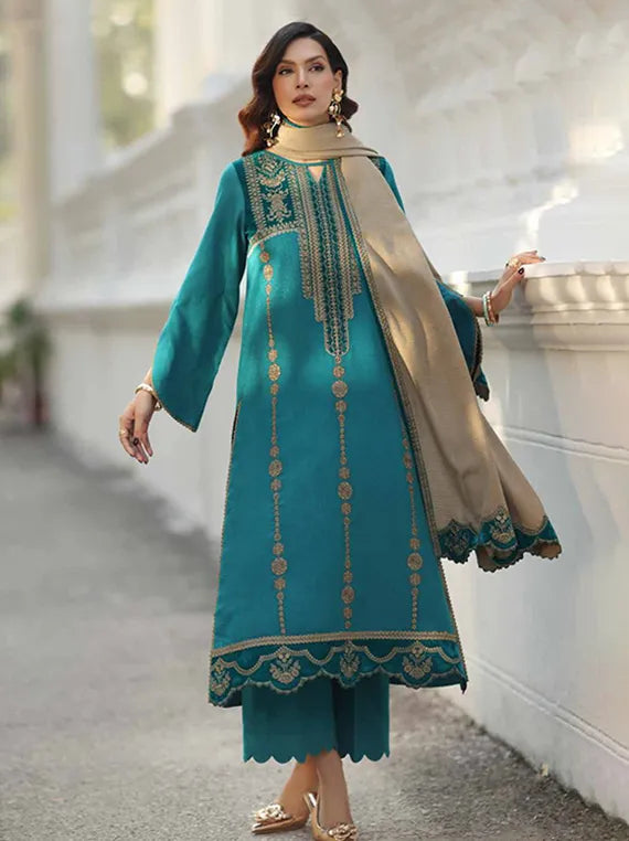 Signature  by Charizma Peach Leather with Velvet Collection 2025 (CSW5-04)