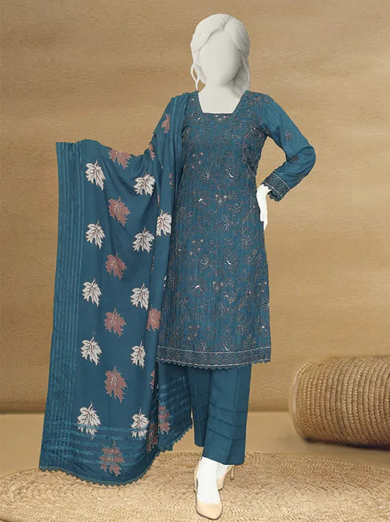 SilSilay by ABC Embroidered Dhanak Collection 2025 Vol-06 (D-1350)