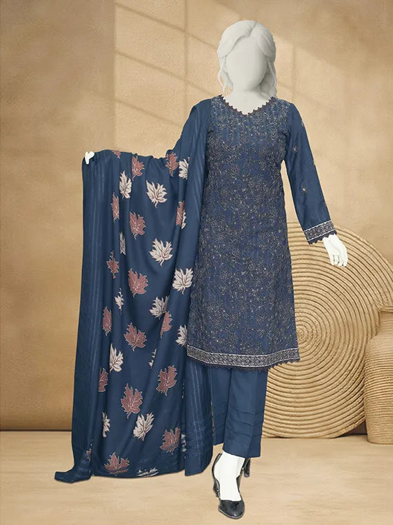 SilSilay by ABC Embroidered Dhanak Collection 2025 Vol-06 (D-1354)