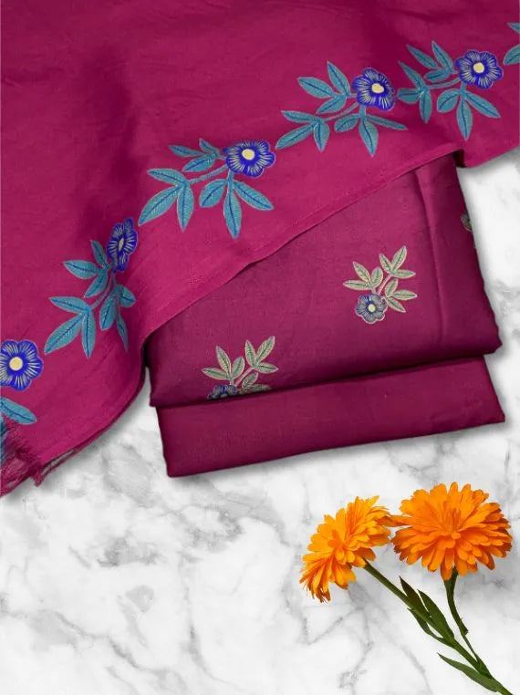 Silk Marina Woolen Shawl Edit 2025 Vol-CT44 (D-02)