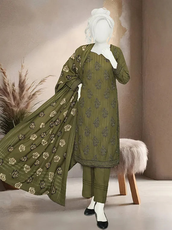 Silsilay By ABC Printed Embroidered Dhanak Collection 2025 Vol-05 (D-01)