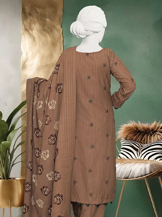 Silsilay By ABC Printed Embroidered Dhanak Collection 2025 Vol-05 (D-05)