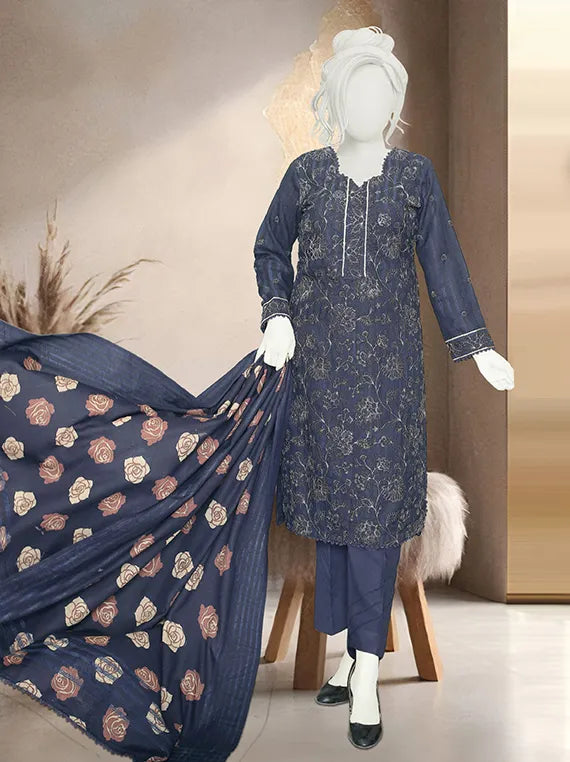 Silsilay By ABC Printed Embroidered Dhanak Collection 2025 Vol-05 (D-06)