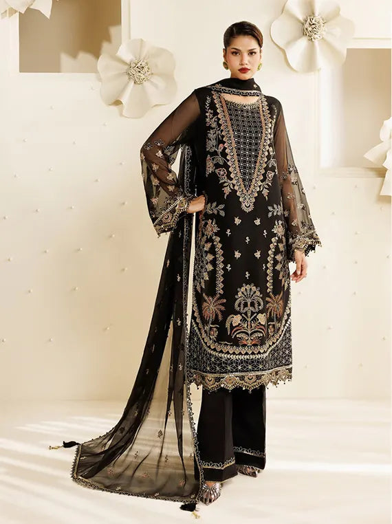 Sireine by Alizeh Unstitched Embroidered Chiffon Collection'26 (07-Halo)