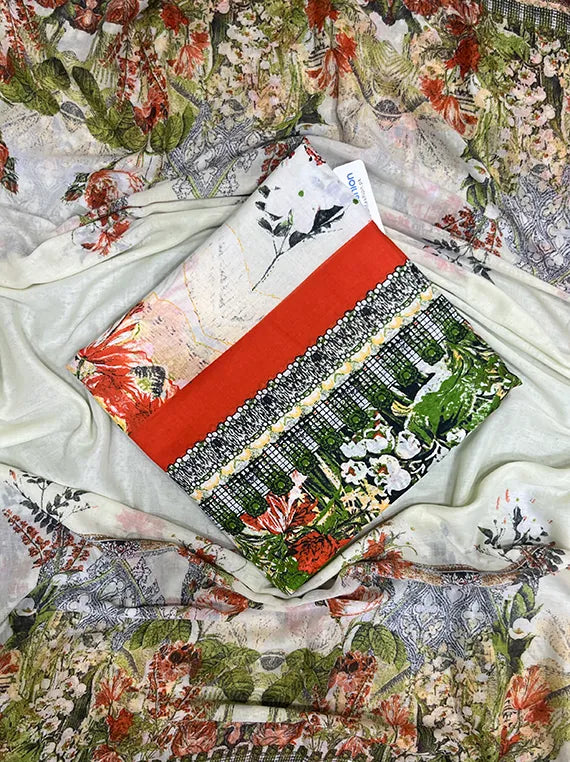 Sitara Studio 2PCS Printed Lawn Edit25 (SH-19-22)