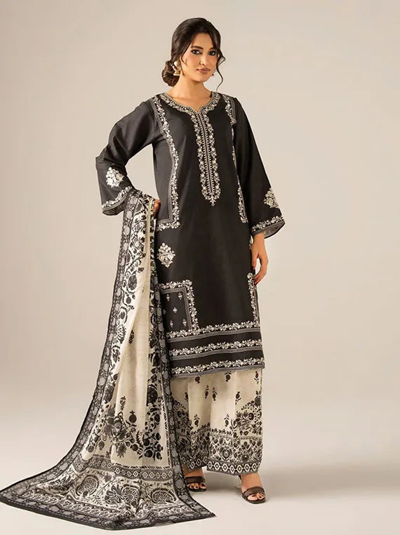 Sitara Textile Printed Embroidered Khaddar Collection 2025 (2606)