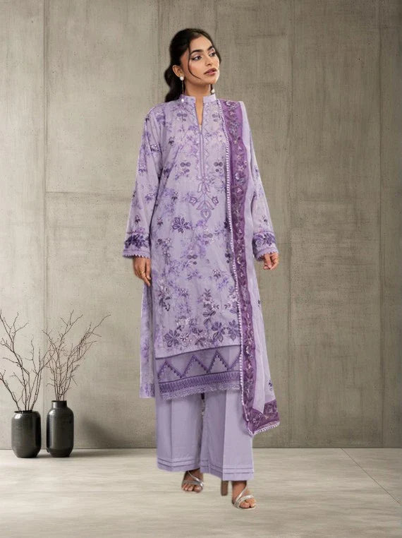 Smile by Azam Art's Luxury Lawn Collection 2026 (D-2234)