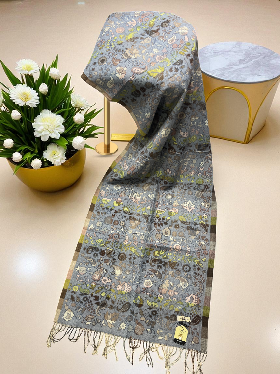 Snowy Days Check Wool Staller Edit25 (25ST27-04)